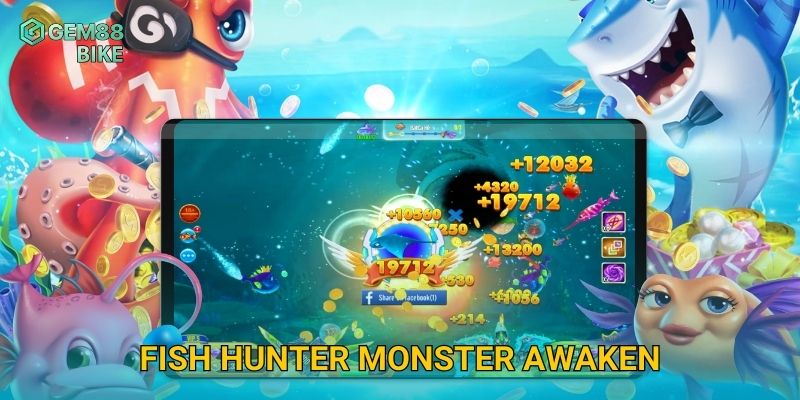 Fish Hunter Monster Awaken Gem88 – Đối Đầu Quái Thú Biển, Săn Thưởng Lớn 1 Fish Hunter Monster Awaken Gem88 – Đối Đầu Quái Thú Biển, Săn Thưởng Lớn
